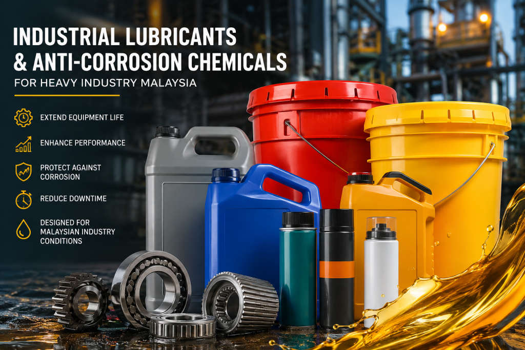 Industrial Lubricants & Anti-Corrosion Chemicals Malaysia 1