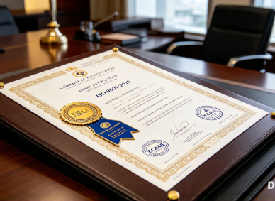 ISO 90012015 certification